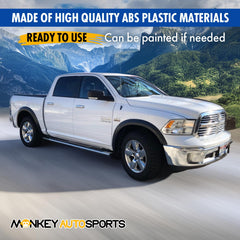 Paint-ready surface on Monkey Autosports Dodge Ram 1500 fender flare for customization