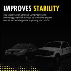 Monroe OESpectrum 37315 damping system highlights tuned valving for controlled handling