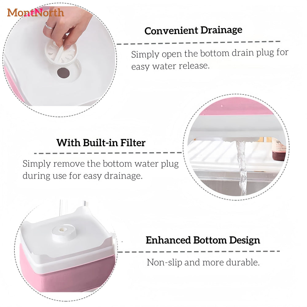 MontNorth BPA-free PP-TPR material ensures safe, durable use.