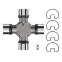 MOOG 330 greaseable universal joint cross-section showing robust bearing cups and precision components.
