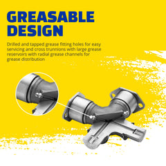 MOOG 374 precision-ground surfaces ensure stable rotation under load.
