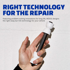 MOOG DRiV easy-install design with barrel lock nut speeds sway bar work.