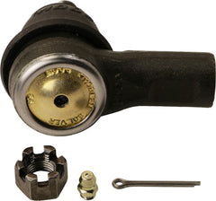 MOOG ES80995 outer tie rod end close-up highlighting robust joint construction