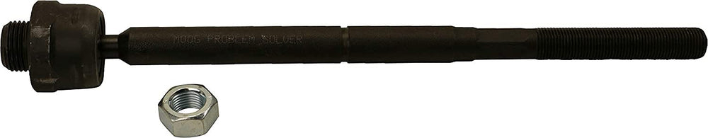 MOOG EV800084 steering tie rod end side view highlights compact profile for precise wheel alignment