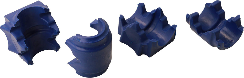 MOOG K200846 closeup of stabilizer bar bushing showing premium thermoplastic durability.