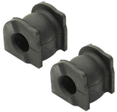 MOOG K201660 suspension stabilizer bar bushing kit close-up shows durable natural rubber material.