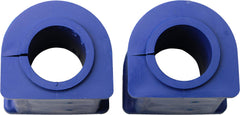 MOOG precision engineering close-up on bushing design for quiet handling.