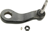 MOOG K440019 steering pitman arm side view showing robust steel construction for heavy-duty trucks.