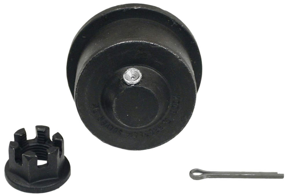 Close-up of MOOG K500232 ball joint showing durable construction for tough road use