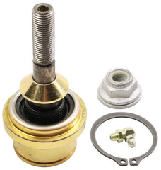 MOOG K80141 front lower ball joint close-up highlights durable construction for daily driving.