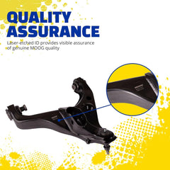 MOOG RK622128 durable suspension component withstands road stress and daily driving.