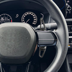 Moonateen carbon texture closeup of paddle shifter extension