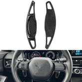 Moonateen paddle shifter extension for Civic 11th Gen enhances reach with carbon texture