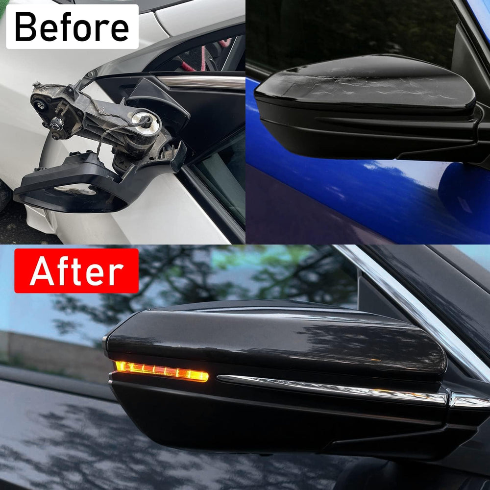 Moonlinks easy-install mirror cover for quick DIY upgrade.