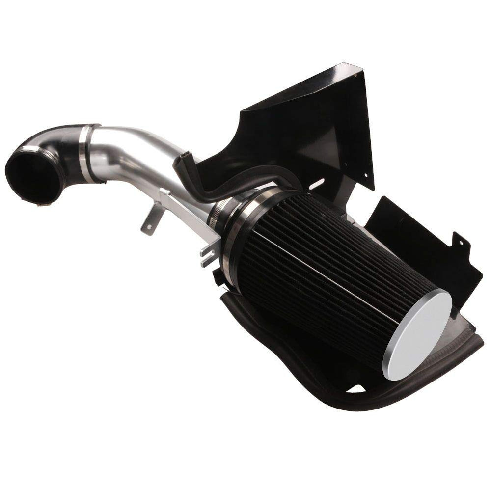 MOOSUN 4 inch cold air intake tube improves airflow for smoother acceleration