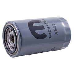 Mopar genuine oil filter body close-up showing filtration for cleaner engine oil