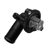 Mopar thermostat housing front view, essential engine cooling component.