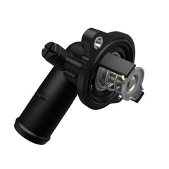 Mopar thermostat housing front view, essential engine cooling component.