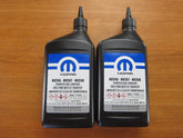 Mopar two-quarts lubricant bottle for NV245 transfer case supports smooth operation
