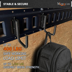 MorScan quick-install lever action shown for fast hook mounting