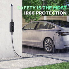 Morec Level 1 EV Charger IP65 weatherproof for outdoor use