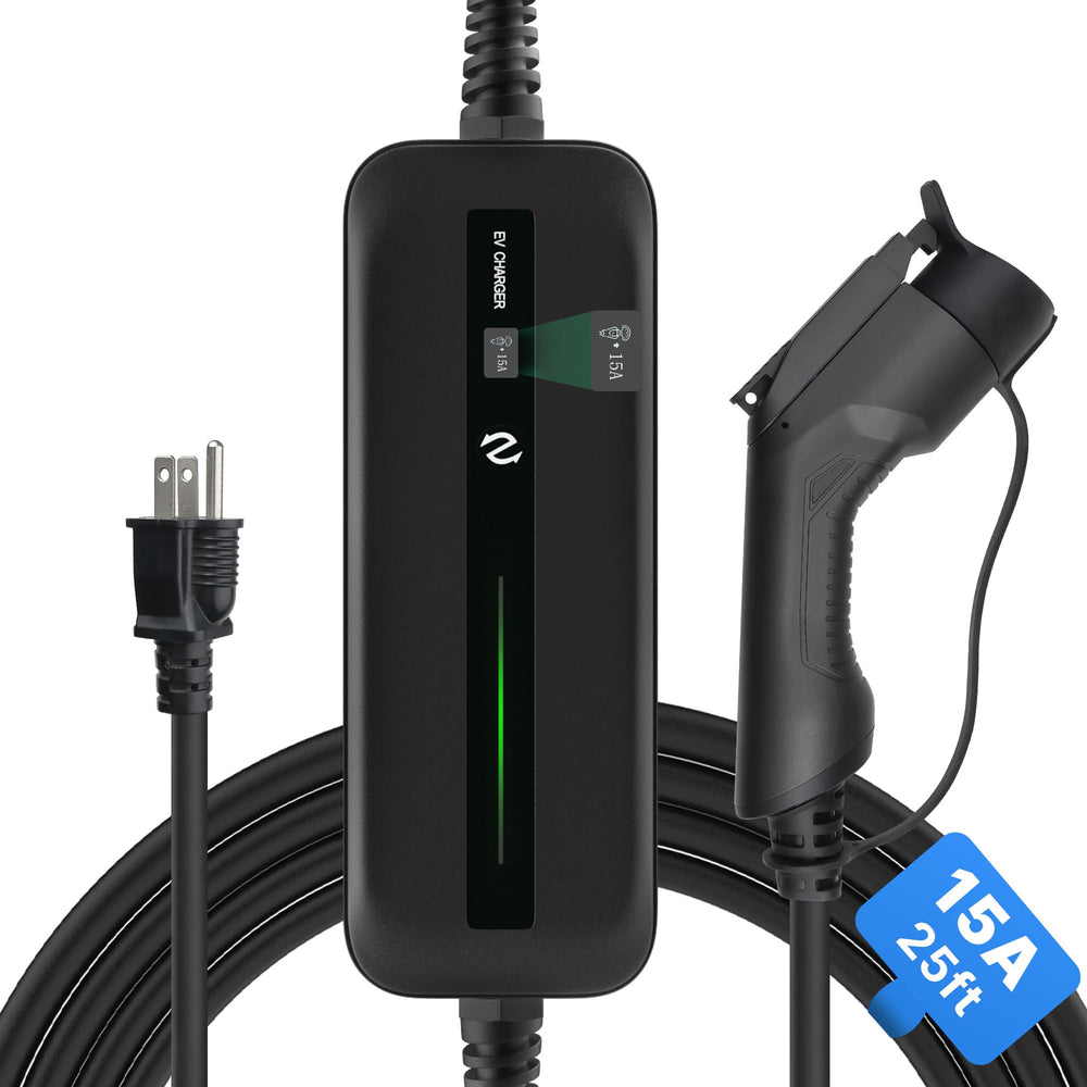 Morec Level 1 EV Charger portable design for on-the-go charging