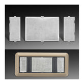 MoriNed interior roof dome light cover with clear lens for evenly diffused cabin lighting