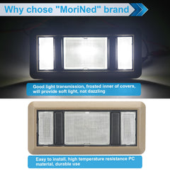 MoriNed map dome lens kit with three covers for quick, direct replacement