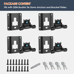 Morkot load-bearing up to 1000 lbs helps secure heavy loads.