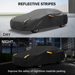 MORNYRAY Driver door zipper on Jeep Wrangler 2 Door cover enables quick entry