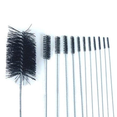 Moroso 61820 brushes showing different diameters for engine detailing