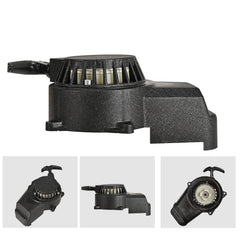 Moroxi pull starter on a 2-stroke engine enables smoother starts and easy maintenance.