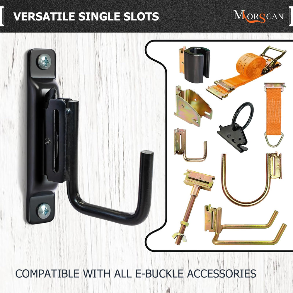 MorScan black steel components resist corrosion during heavy use.