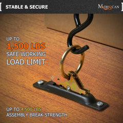 MorScan E-Track slot compatibility with O-Ring and J-Hook accessories