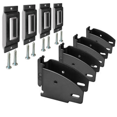MorScan E-Track end socket closeup with lever for quick secure mounting