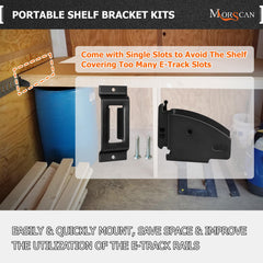 MorScan end socket installed on trailer showing versatile storage setup