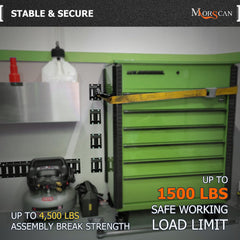 MorScan mini plate installation is simple with screws included