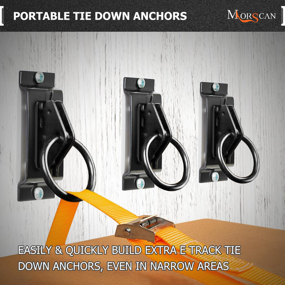 MorScan O-Ring with spring-loaded action for secure strap attachment