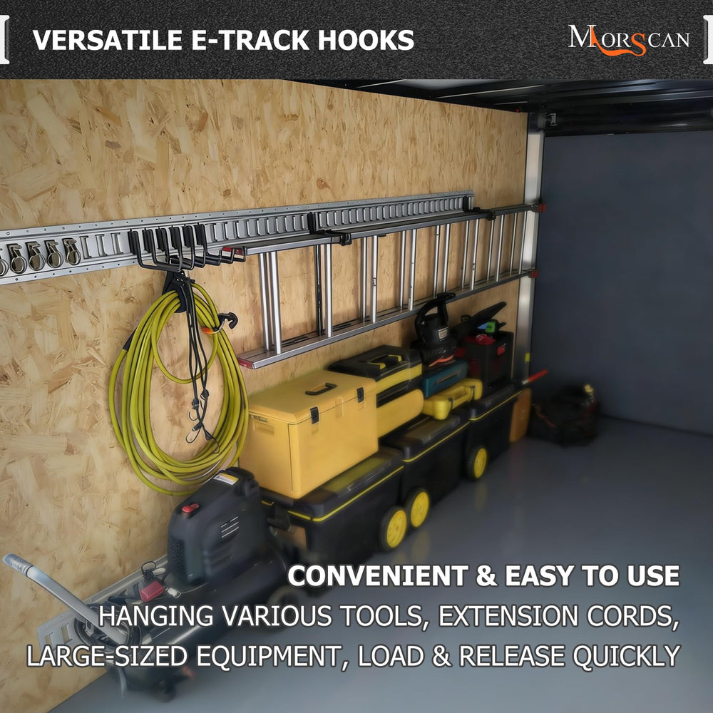 MorScan heavy-duty alloy steel with black coating resists corrosion