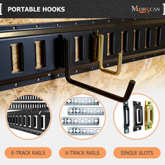 MorScan holds ladders, beams, and boards securely in trucks