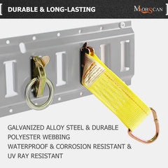 MorScan secure strap system for motorcycles and ATVs