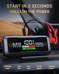 MOSTOOL M8 10-layer safety system protects against shorts and overcharges.