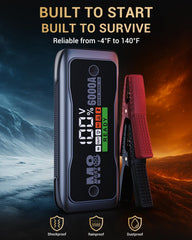 MOSTOOL M8's 24000mAh battery keeps devices charged on long trips.
