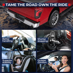 MOSTPLUS durable corrosion-resistant finish detail for long-lasting suspension components.