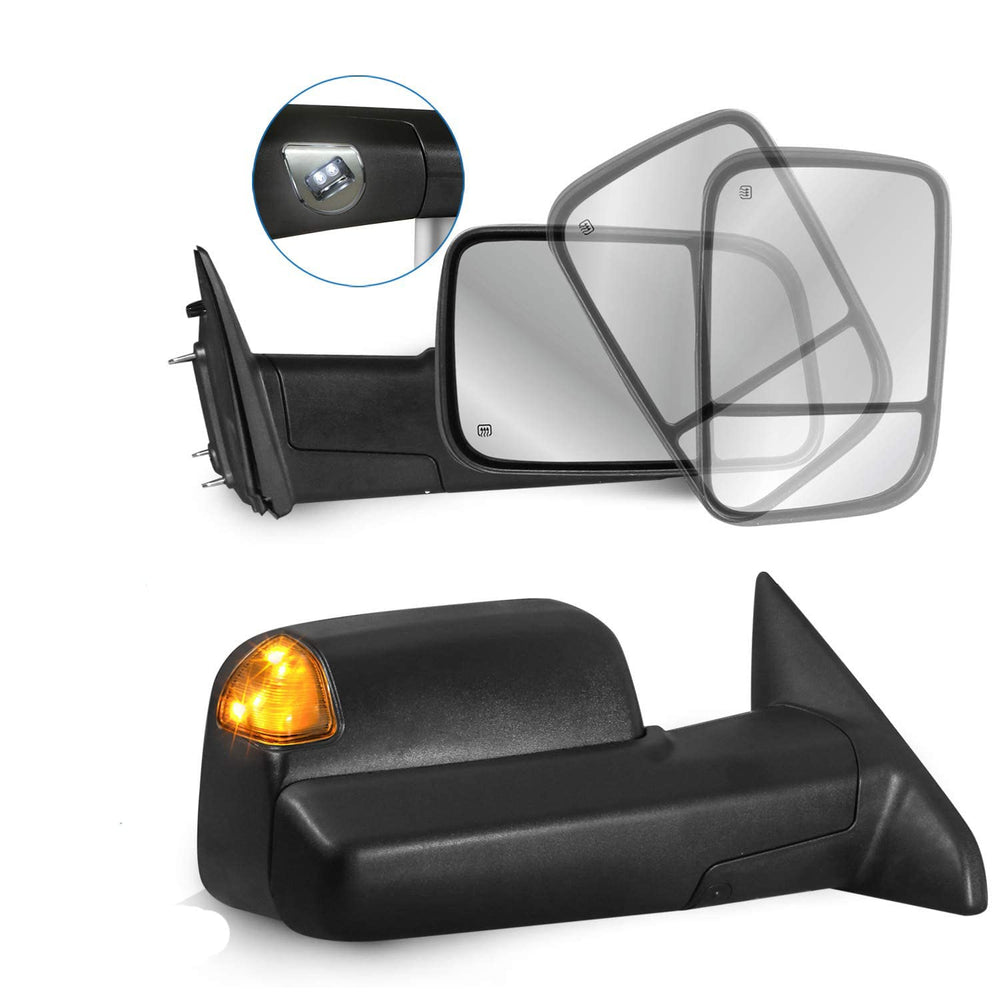 MOSTPLUS left-right mirrors for Ram 1500 improve visibility for safer lane changes.