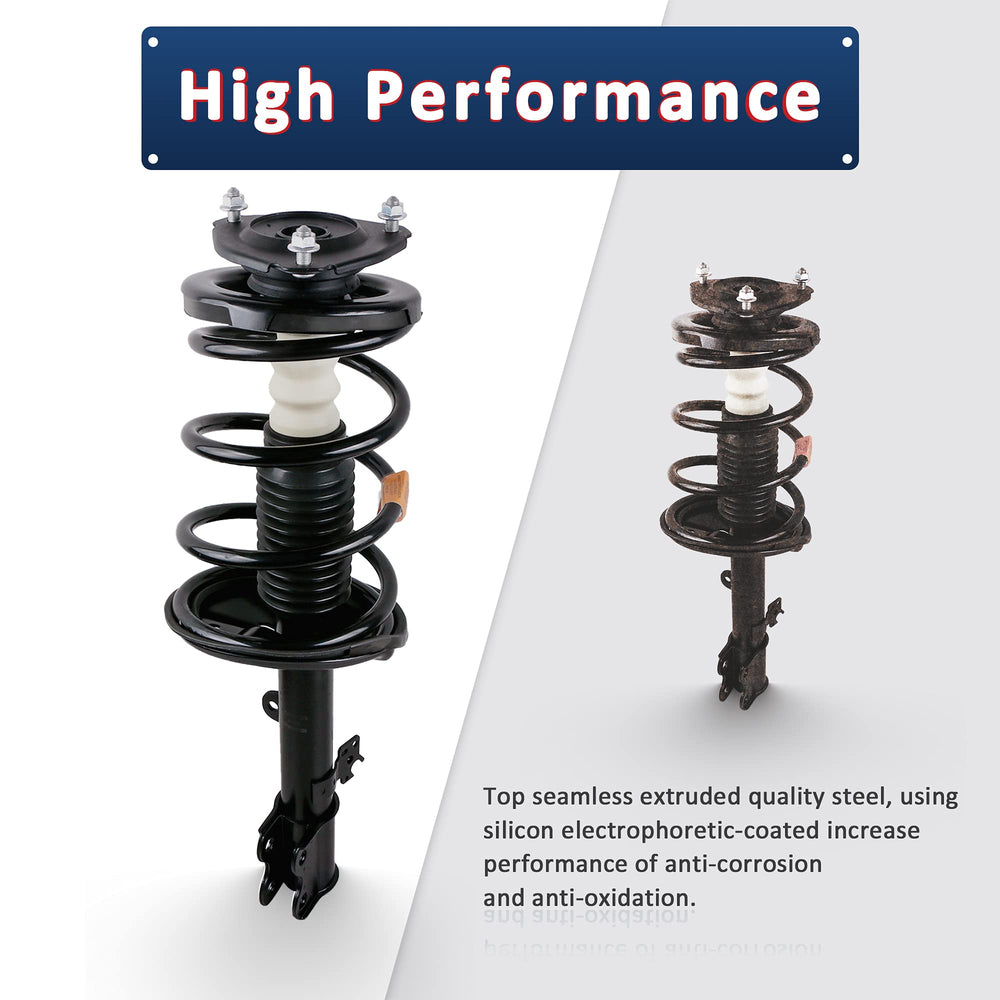Pre-assembled strut and coil spring kit saves install time