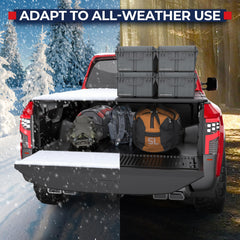 MOSTPLUS waterproof and UV resistant cover protecting cargo from rain and sun