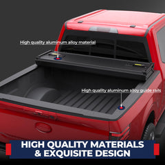 Weather-stripping included with MOSTPLUS tonneau cover for a tight seal.