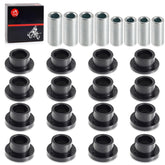 MOTO1988 front-rear shock bushings 16pcs kit improves ride stability for Polaris Ranger.