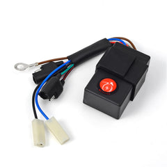 MOTO1988 packaging contents show ignition coil spark plug CDI for Polaris 500